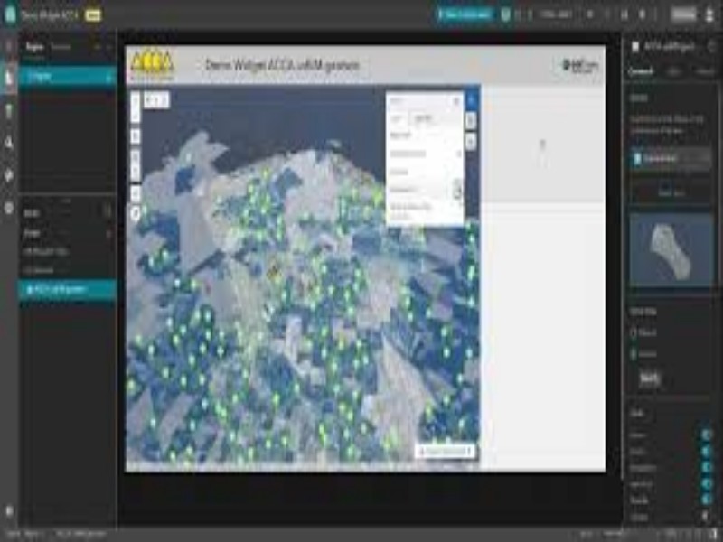 Navegação urbana com camadas digitais sobrepostas